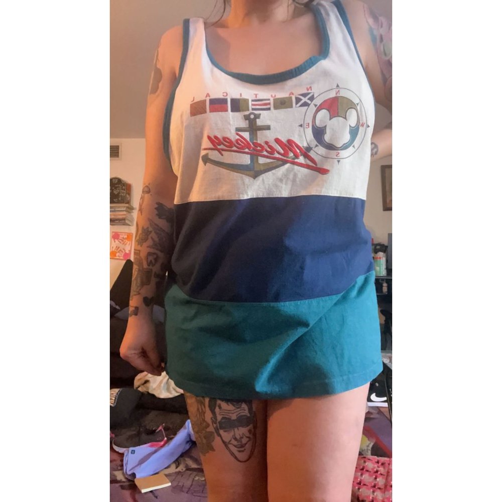 Vintage 90's Mickey Disneyland Men's tanktop